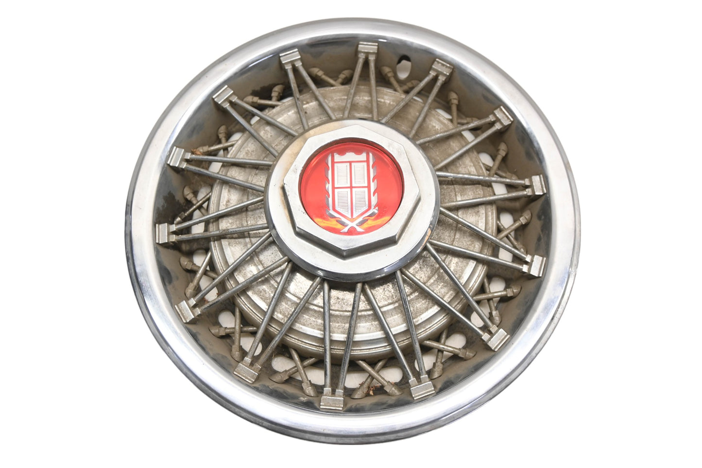 OEM Ford E3AZ-1130-B, E3AZ113 B Mercury Marquise Spoked Hub Cap