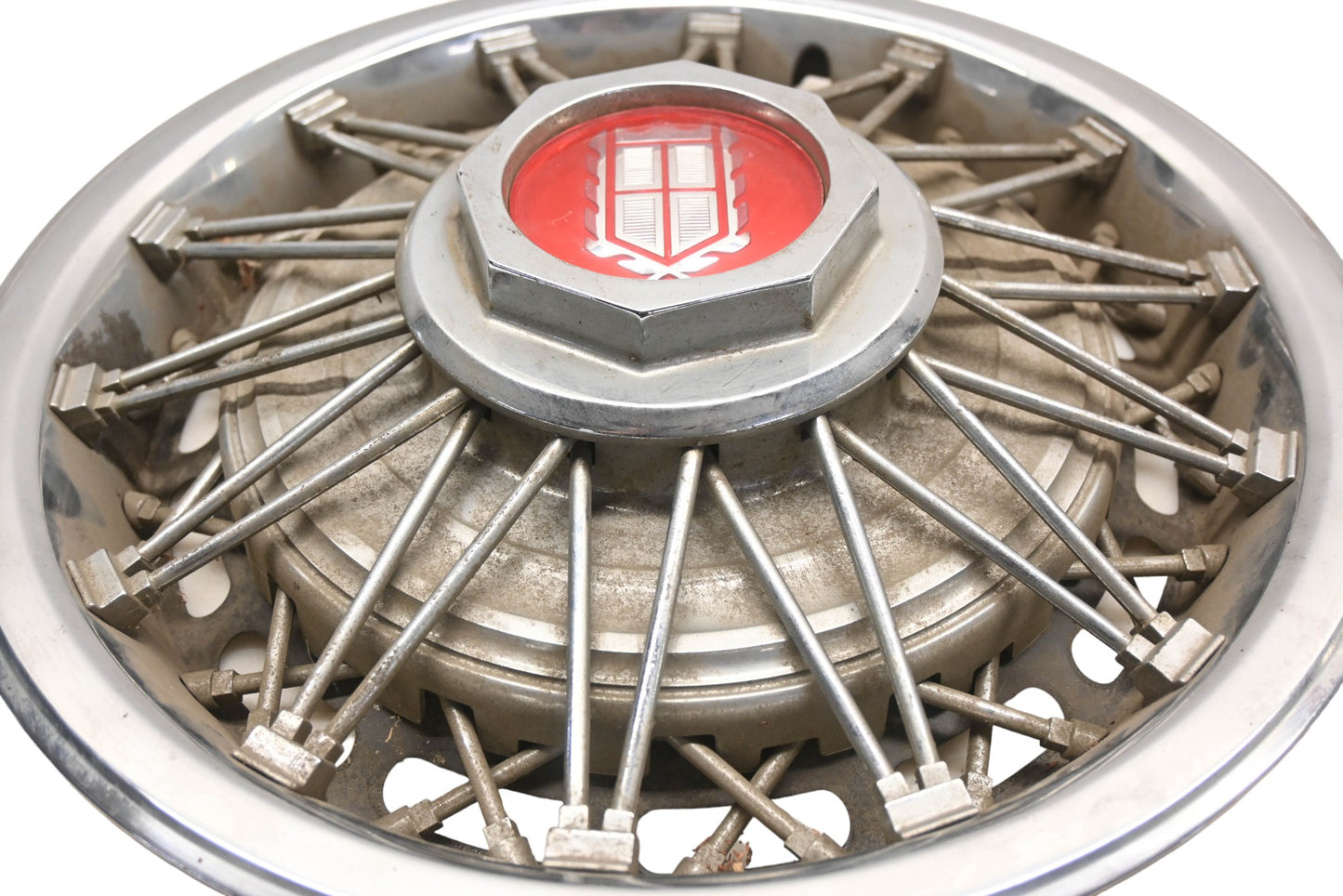 OEM Ford E3AZ-1130-B, E3AZ113 B Mercury Marquise Spoked Hub Cap