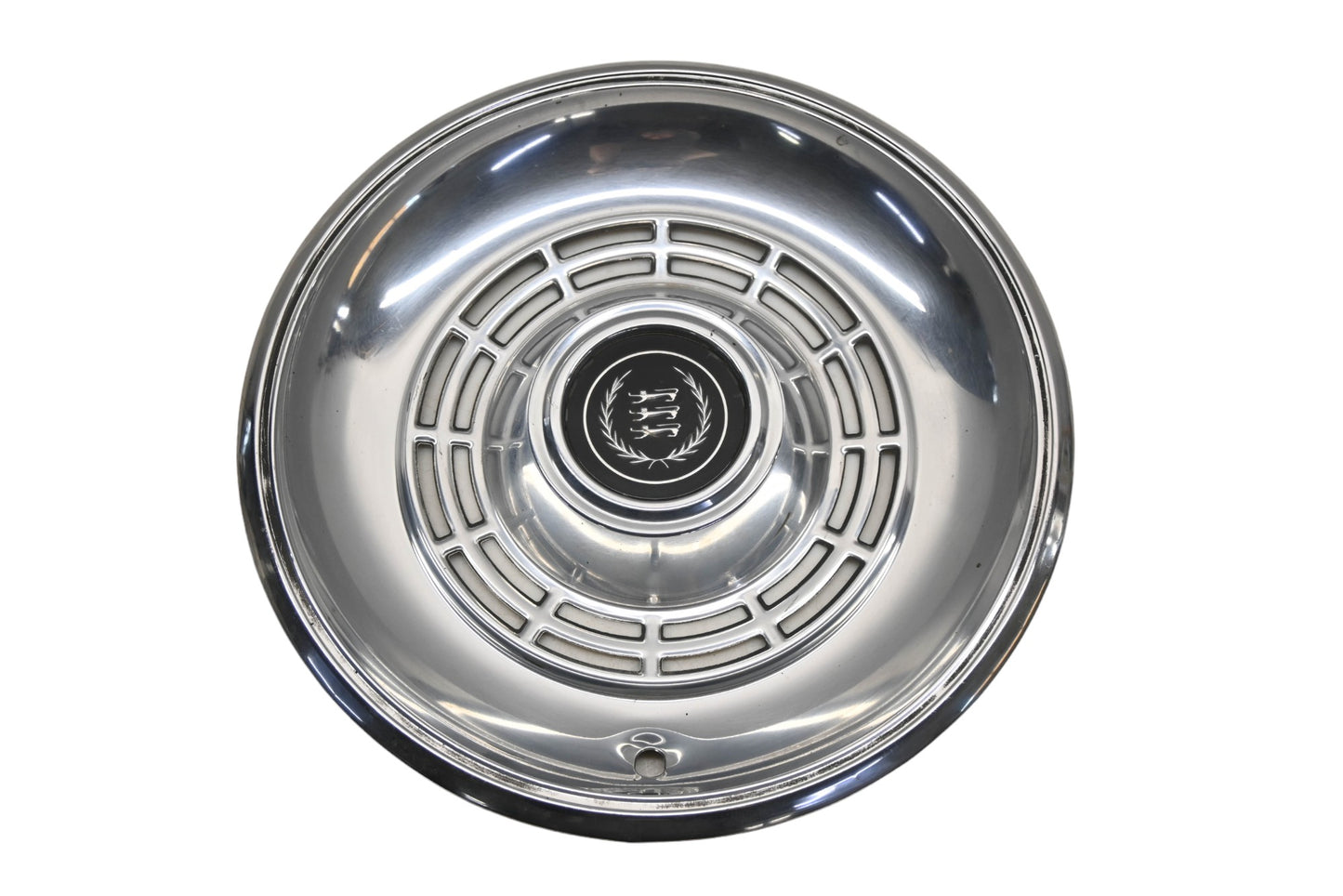 OEM Ford D9OZ-1130 A, D9OZ1130A Black Logo 15" Mercury Cougar Hub Cap