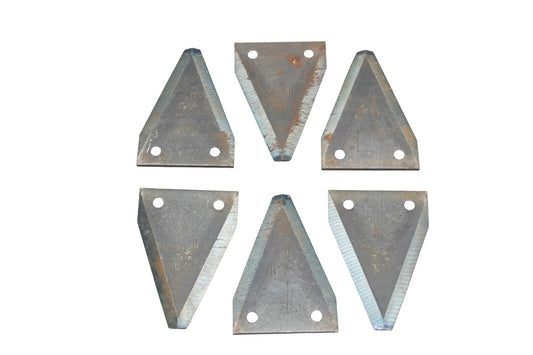 LP DE012-14 2-Hole Sickle Mower Knives Qty 6 NOS