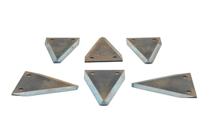 LP DE012-14 2-Hole Sickle Mower Knives Qty 6 NOS
