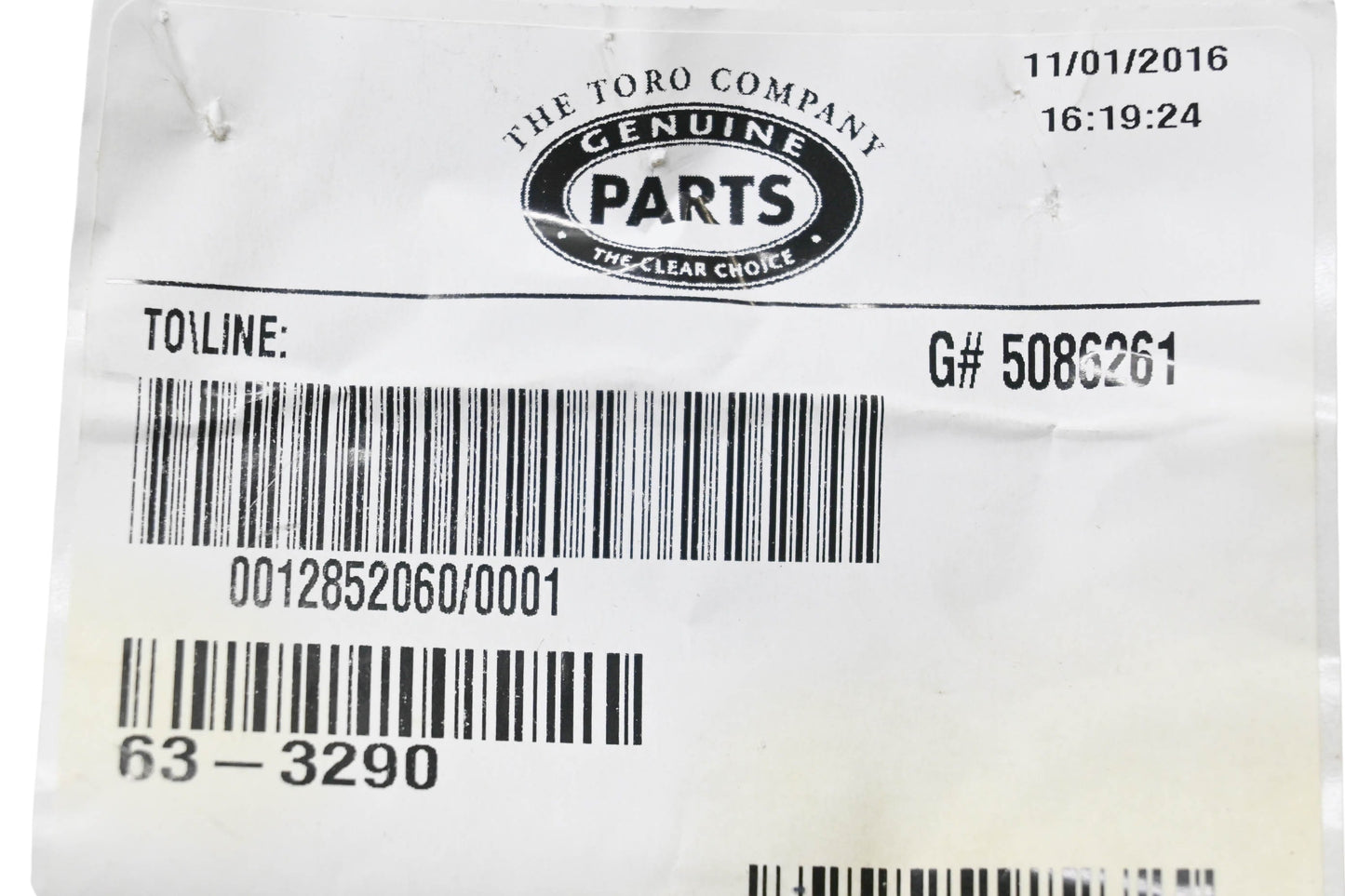 Toro 63-3290 Cable Cover NOS