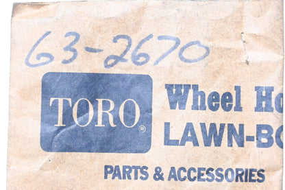 Toro 63-2670 Chute Retainer Plate NOS