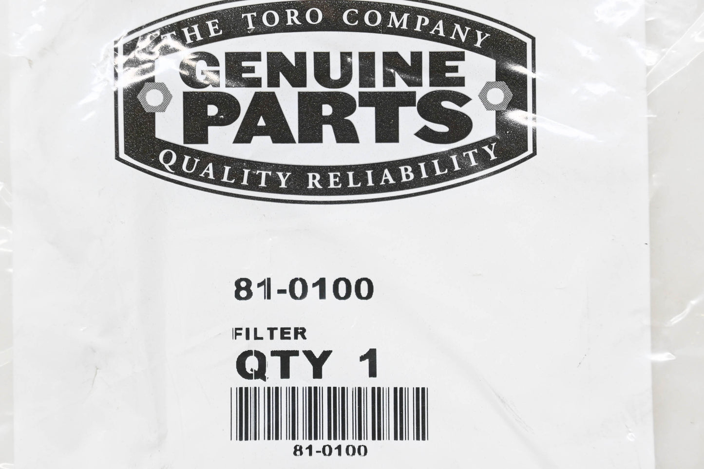 Toro 81-0100 Filter NOS