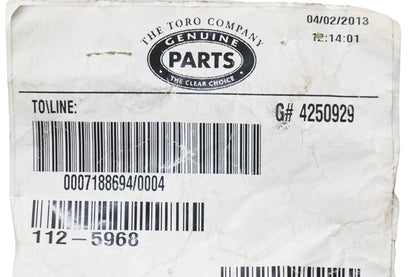 Toro 112-5968 Hub Cap NOS