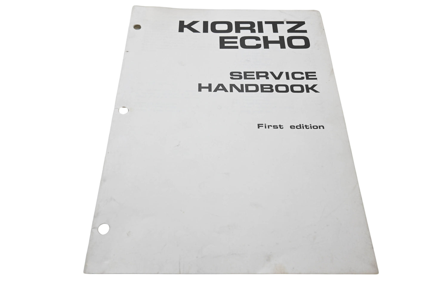 OEM Echo RU025-34 Kioritz Echo Service Handbook First Edition