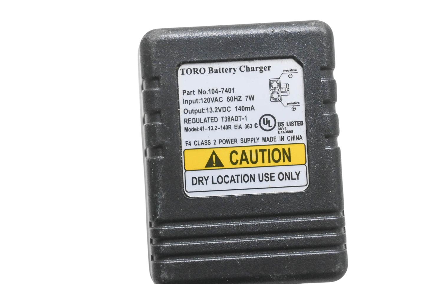 Toro 104-7401, 104-7403 Battery Charger NOS