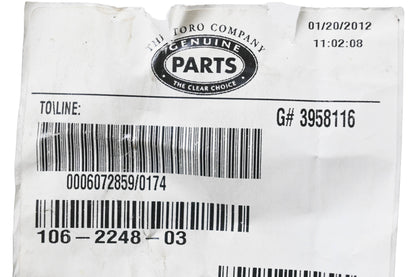 Toro 106-2248-03 Blade Stiffener NOS