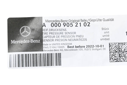 New OEM Mercedes-Benz 000 905 21 02 Tire Pressure Sensor NOS