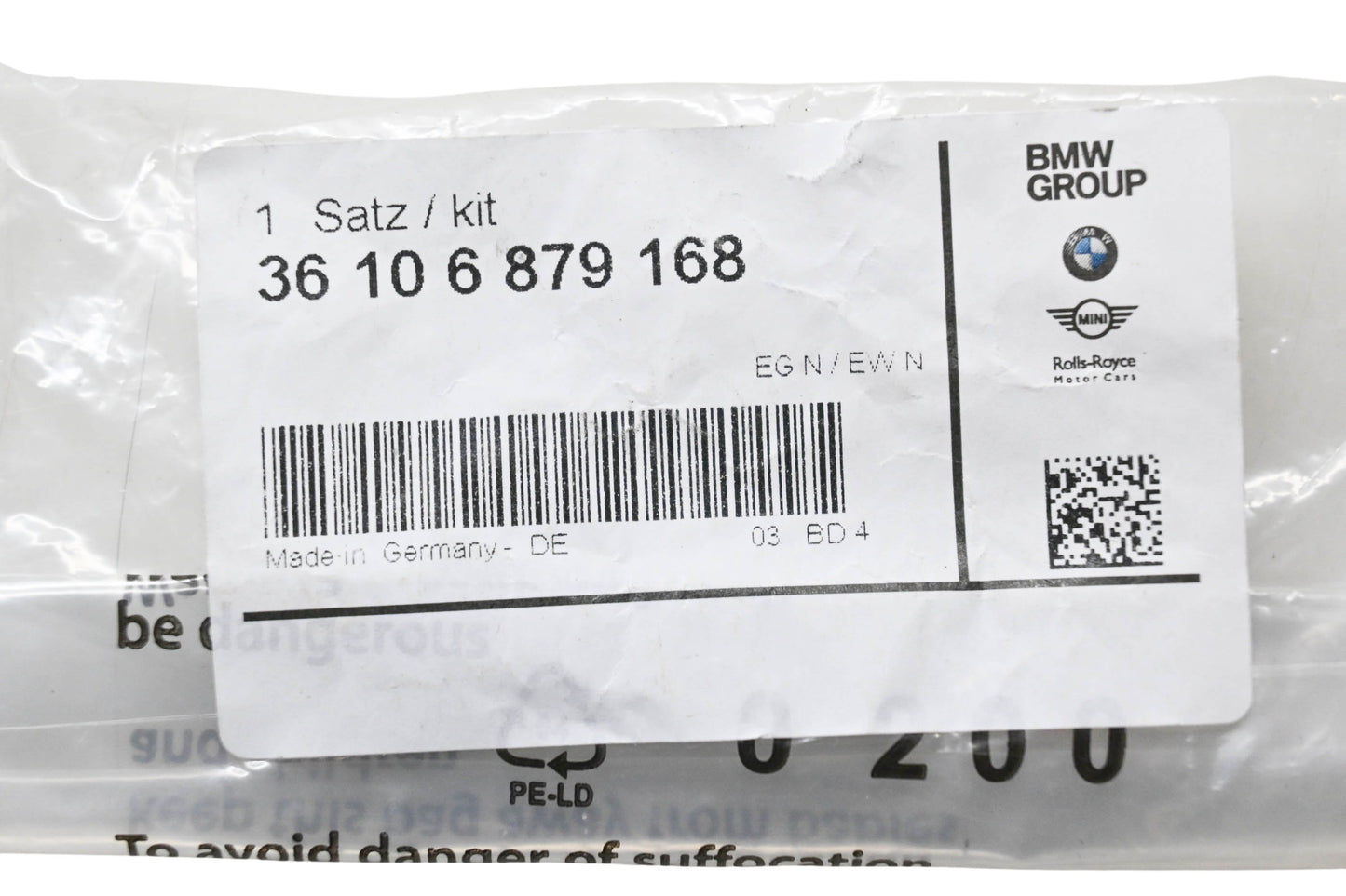 New OEM BMW 36 10 6 879 168 Repair Kit NOS