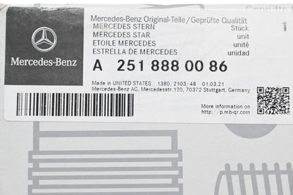 New OEM Mercedes-Benz 251 888 00 86 Mercedes Star NOS