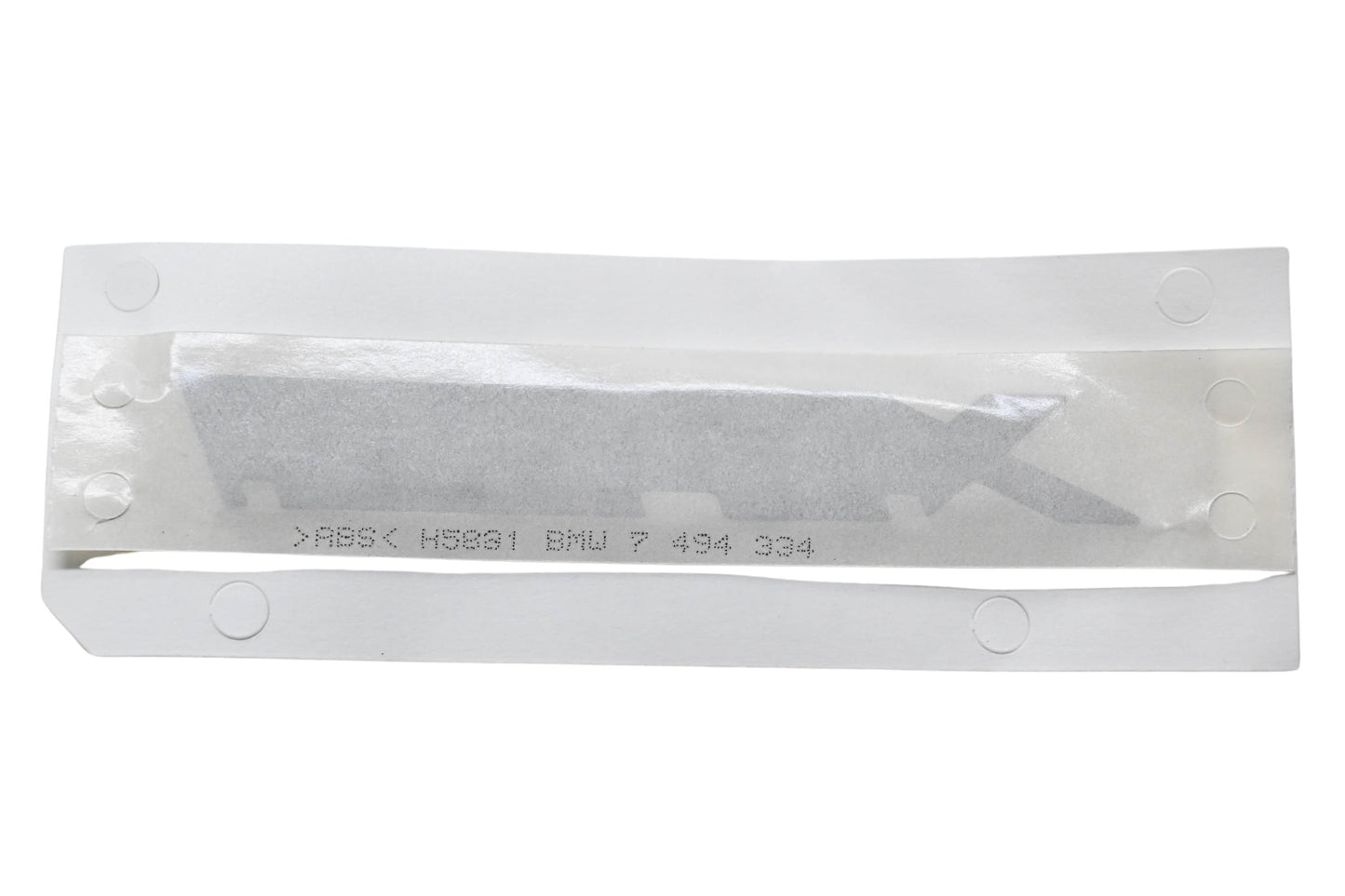 New OEM BMW 51 14 7 494 334 X-Drive Label NOS