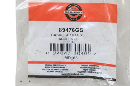 New OEM Briggs & Stratton 89476GS Exhaust Gasket NOS