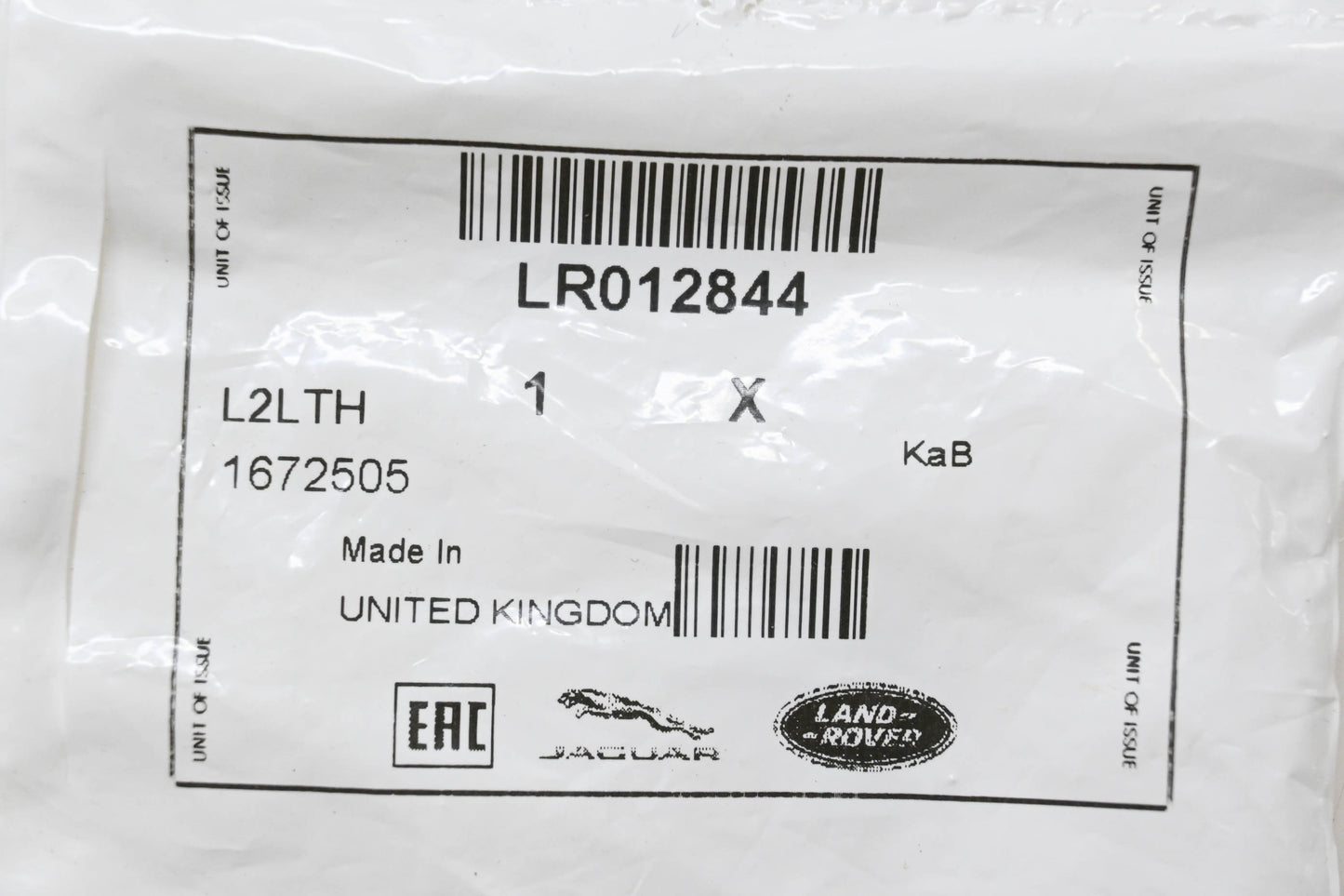 Land Rover LR012844 Tow Eye Cover Clip NOS