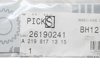 New OEM Mercedes-Benz 219 817 13 15 Model Plate NOS