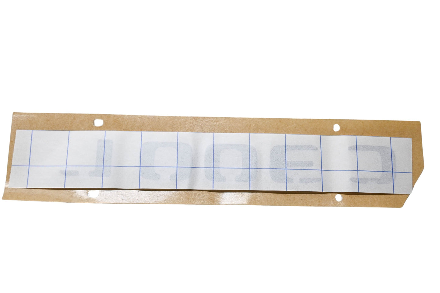 New OEM Mercedes-Benz 205 817 43 00 Model Plate NOS
