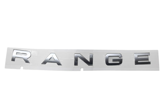 Land Rover LR026394 Range Name Plate NOS