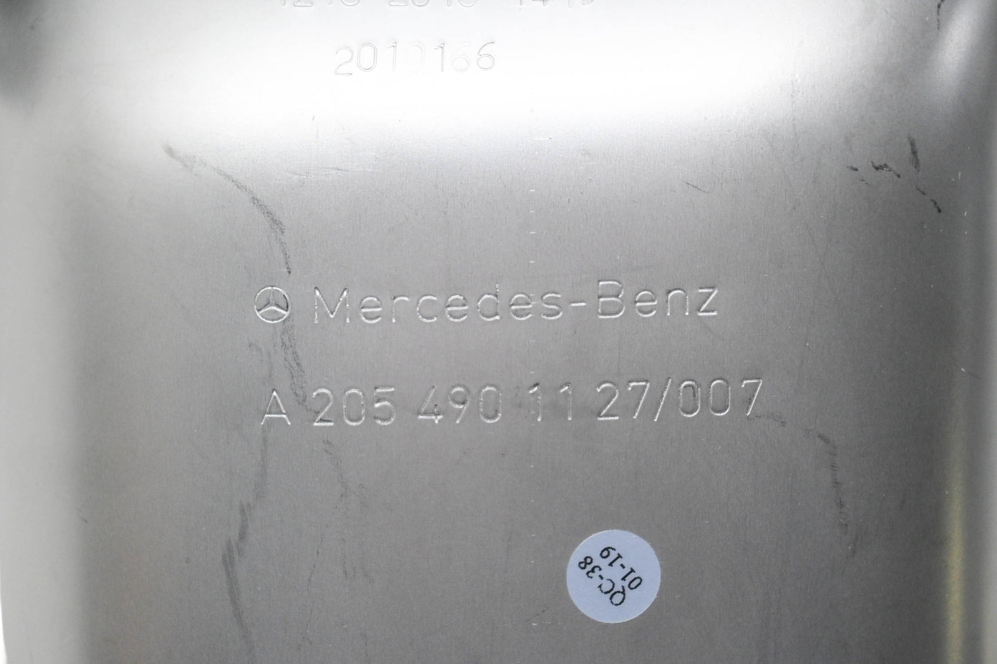 New OEM Mercedes-Benz 205 490 11 27 Tail Pipe Trim NOS