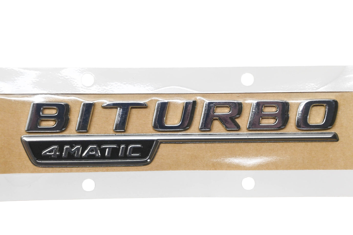 New OEM Mercedes-Benz 166 817 65 00 Model Plate Biturbo NOS