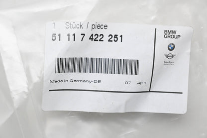 New OEM BMW 51 11 7 422 251 Bumper Cover Side Bracket NOS
