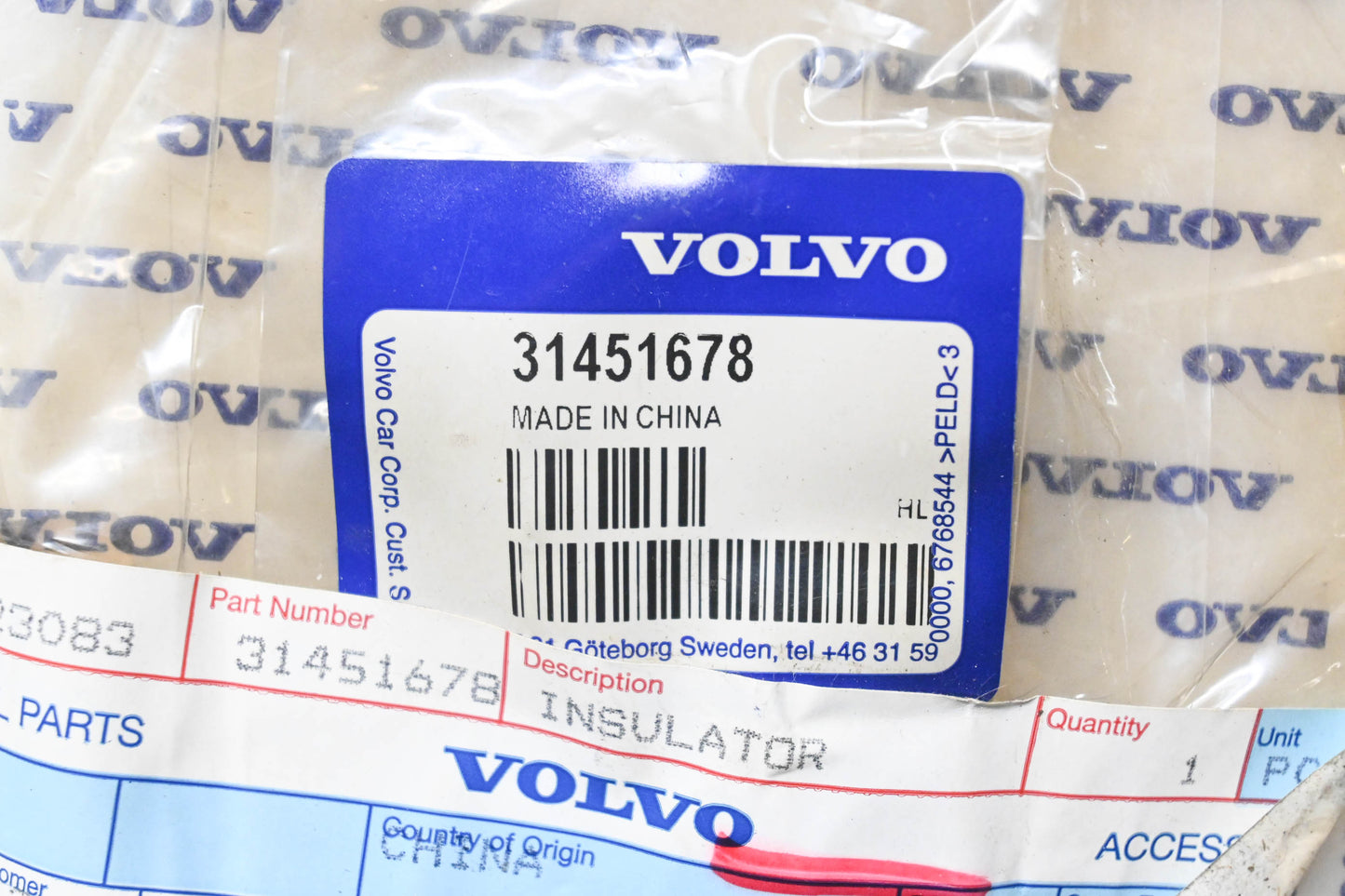 Volvo 31451678 Insulator NOS