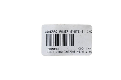 Generac 0K0090 Intake Stud Bolt NOS