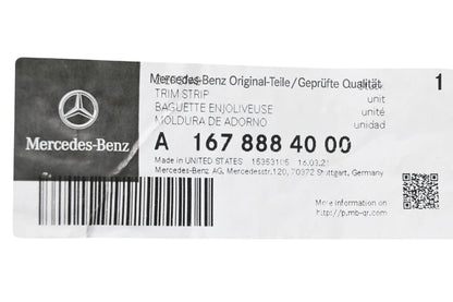 New OEM Mercedes-Benz 167 888 40 00 Trim Strip NOS