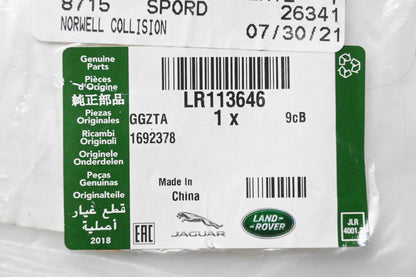 Land Rover LR113646 Name Plate NOS