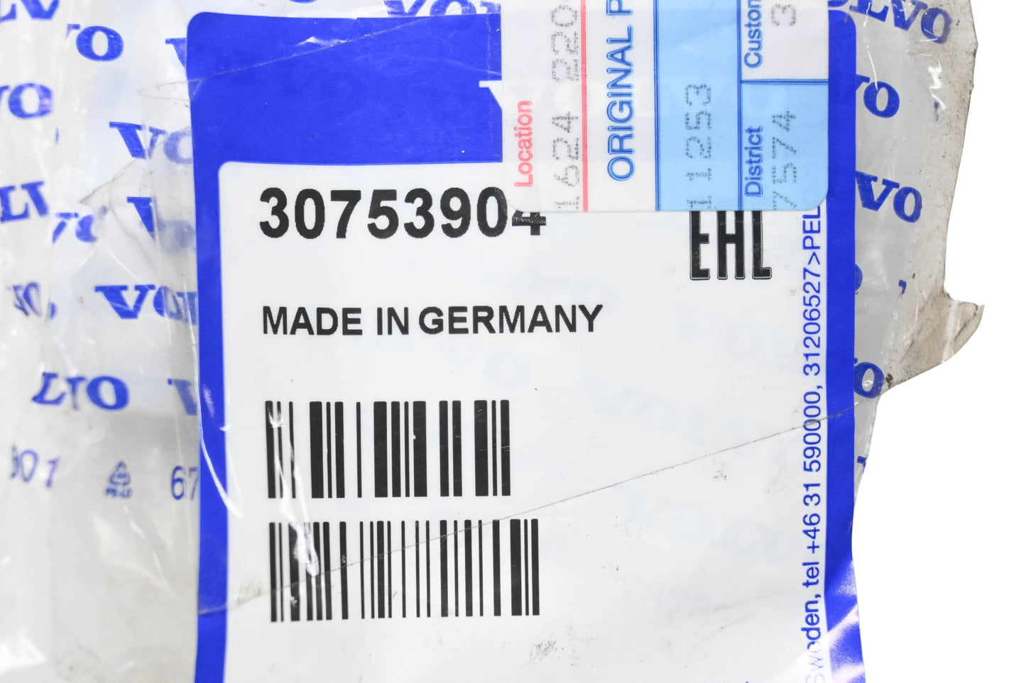 Volvo 30753904 Cover NOS