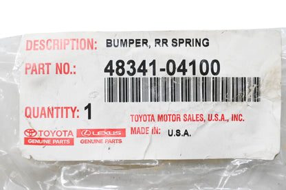 New OEM Toyota 48341-04100 Rear Spring Bumper NOS