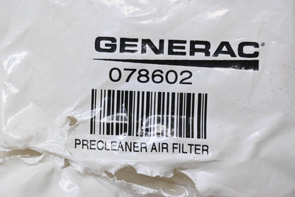 Generac 078602 Pre-Filter NOS