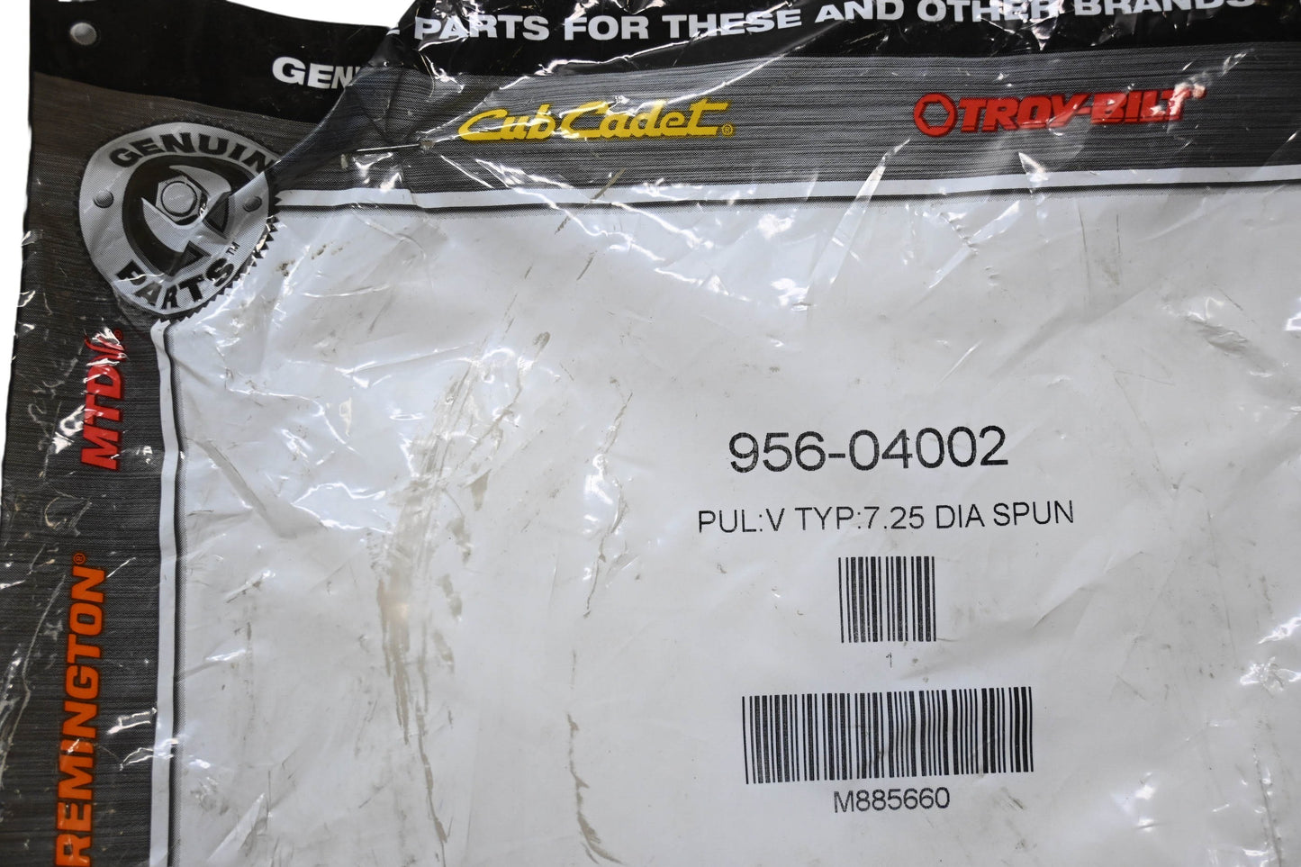 Cub Cadet 956-04002 Pulley & Hub NOS