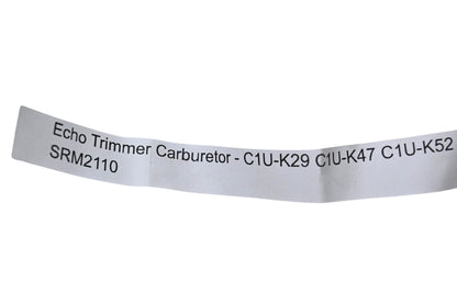 Zama C1U-K29, C1U-K47, C1U-K52 Carburetor NOS