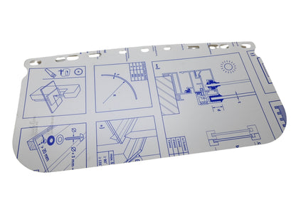 New OEM Echo 102922035 Polycarbonate Face Shield NOS
