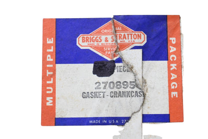 New OEM Briggs & Stratton 270895 Gasket NOS