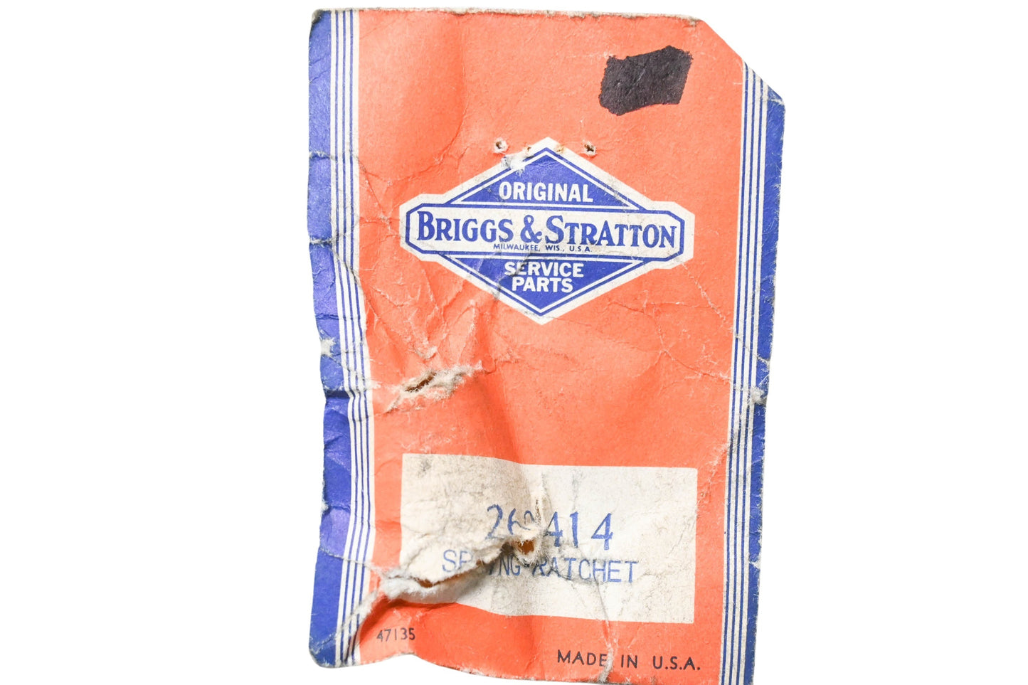 New OEM Briggs & Stratton 260414 Ratchet Spring NOS