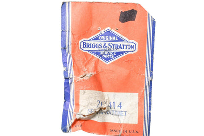 New OEM Briggs & Stratton 260414 Ratchet Spring NOS
