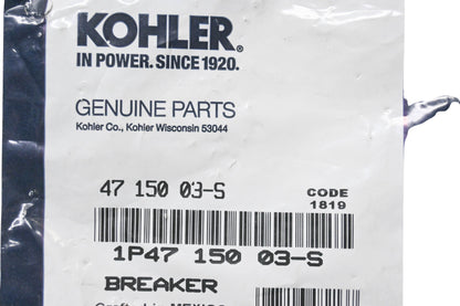 Kohler 47 150 03-S Breaker NOS