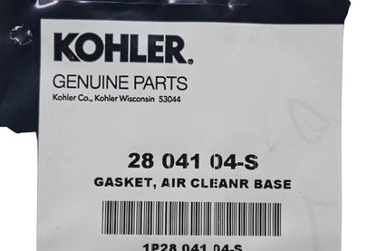 Kohler 28 041 04-S Air Cleaner Base Gasket NOS