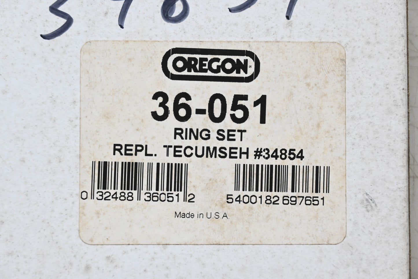 Oregon 36-051, 34854 Ring Kit NOS
