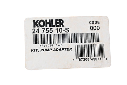 Kohler 24 755 10-S Pump Adapter Kit NOS