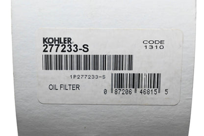 Kohler 277233-S Oil Filter NOS