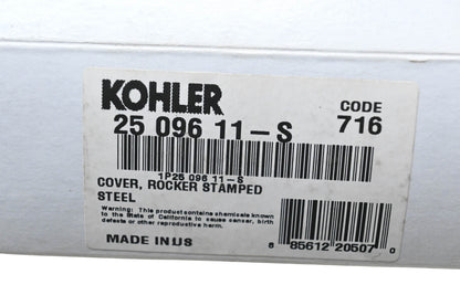 Kohler 25 096 11-S Stamped Steel Rocker Cover NOS