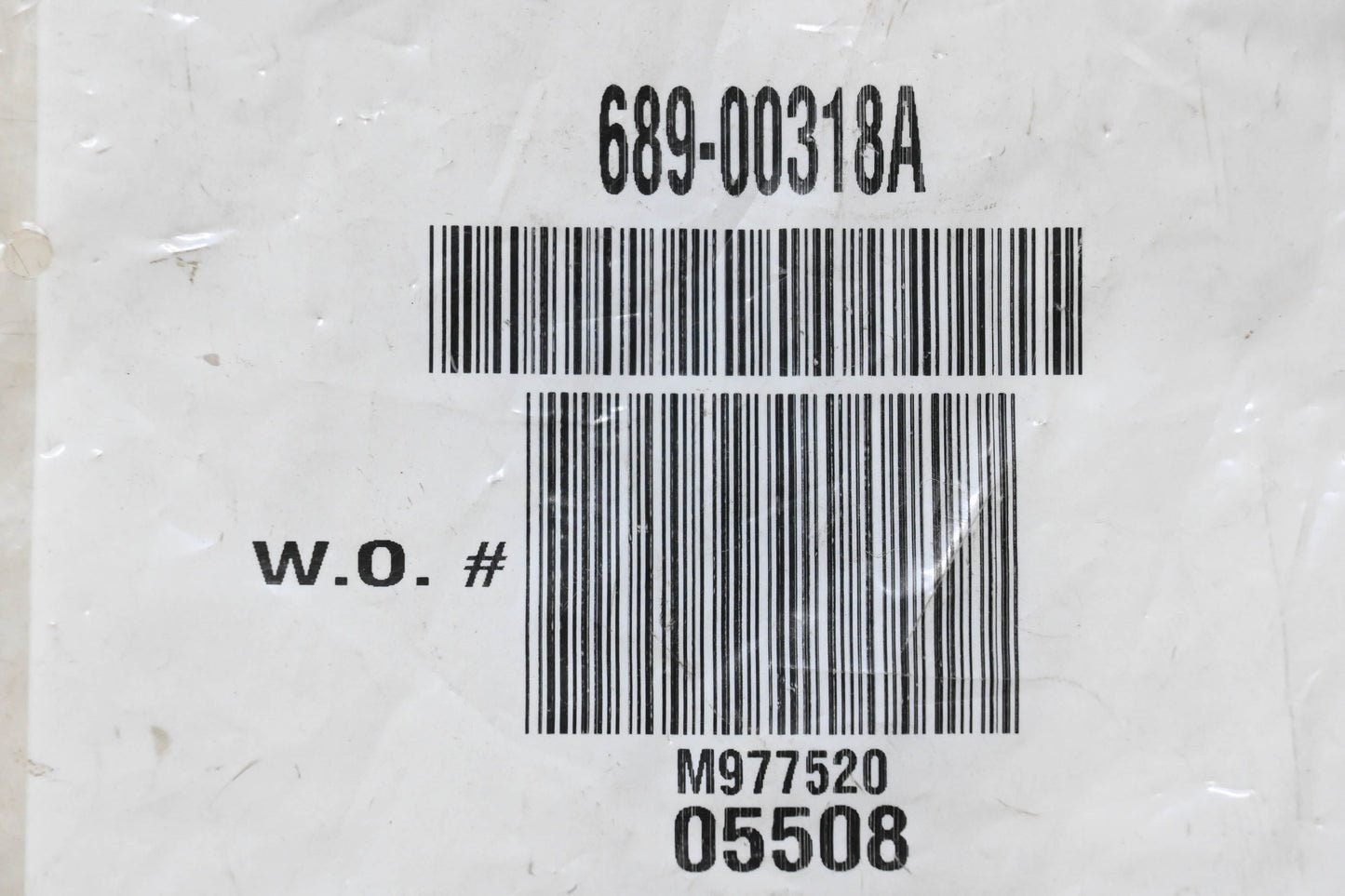 MTD 689-00318A Hardware Pack NOS
