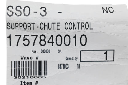 MTD 1757840010 Chute Control Support NOS