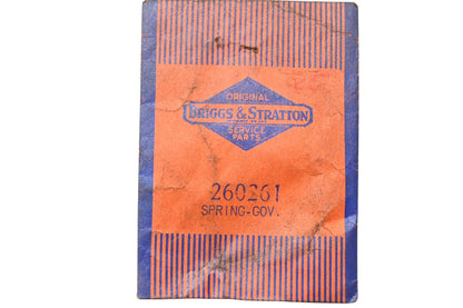New OEM Briggs & Stratton 260261 Governor Spring NOS