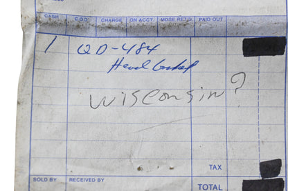 Wisconsin QD-484 Head Gasket NOS