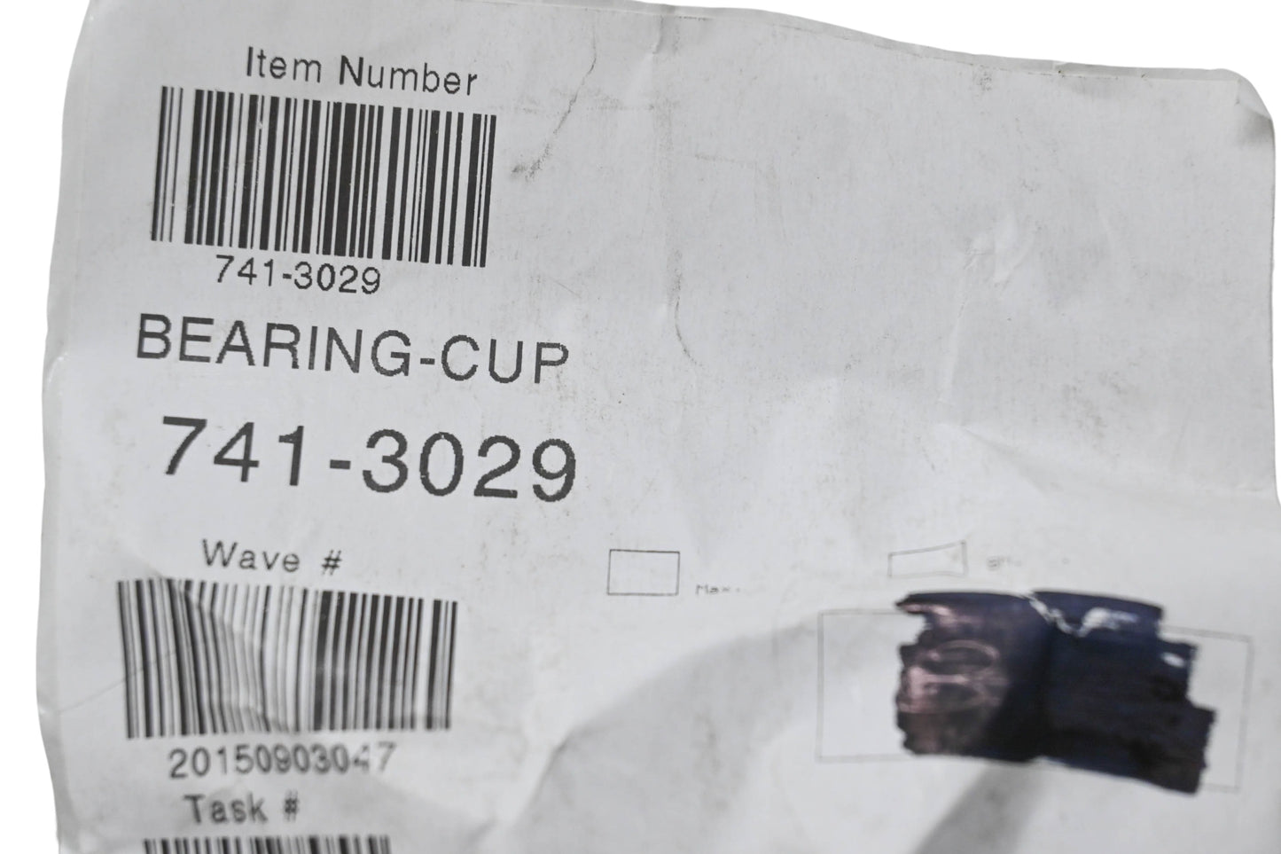 MTD 741-3029 Cup Bearing NOS