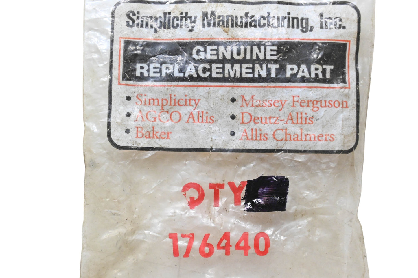 Simplicity 176440 Plastic Bushing NOS