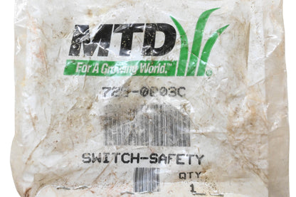 MTD 725-0803C Lever Safety Switch